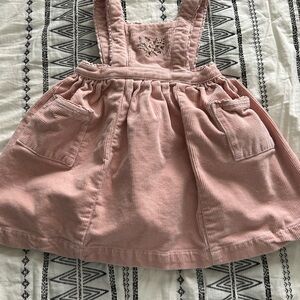 Jamie Kay Elizabeth Rusty Rose Corduroy Dress
